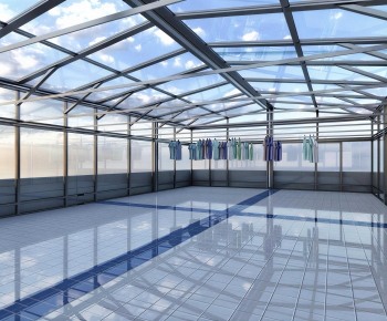 Modern Glass Sun Room-ID:684616099