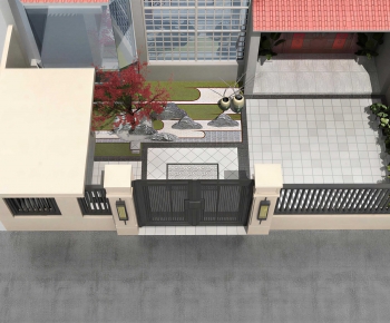 New Chinese Style Courtyard/landscape-ID:751823902