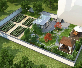 Modern Courtyard/landscape-ID:979909932