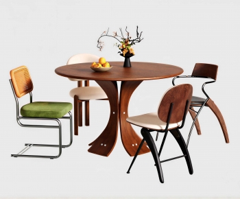 Modern Dining Table And Chairs-ID:879543071