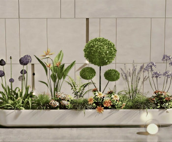 Modern Plant Landscaping-ID:671139965