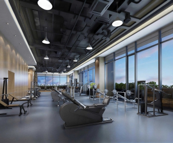 Industrial Style Gym-ID:132071974