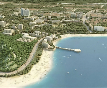 Modern Architectural Bird's-eye View Planning-ID:230215072