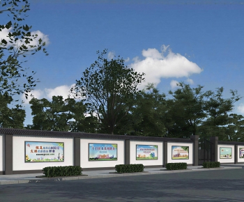 New Chinese Style Landscape Wall-ID:721579076
