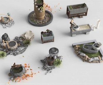 New Chinese Style Garden-ID:498248106