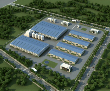 Modern Architectural Bird's-eye View Planning-ID:853761912