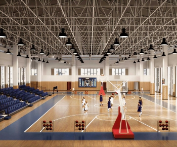 Modern Basketball Arena-ID:138642071