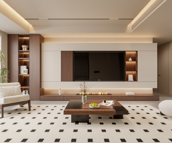 Modern A Living Room-ID:185935027
