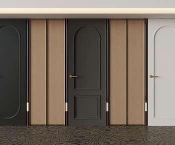 French Style Single Door-ID:244549048