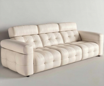 Modern Three-seat Sofa-ID:552666901