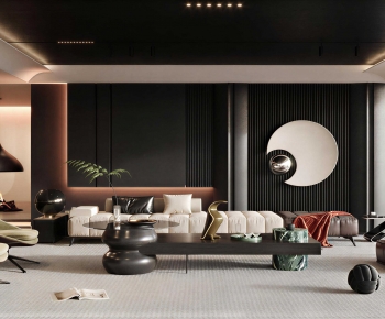 Modern A Living Room-ID:117368947