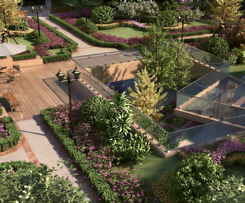 New Classical Style Park Landscape-ID:316472052