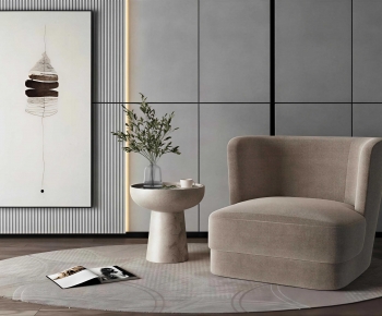Modern Single Sofa-ID:565485951