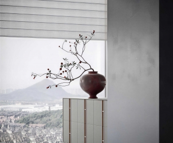 New Chinese Style Potted Green Plant-ID:481555945