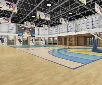 Modern Basketball Arena-ID:636953129