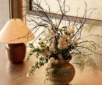 Wabi-sabi Style Flower Arrangement-ID:995589976