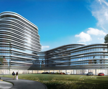 Modern Appearance Of Commercial Building-ID:368949899