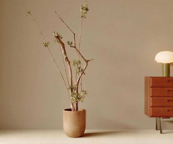 Modern Ground Green Plant Potted Plants-ID:137221105