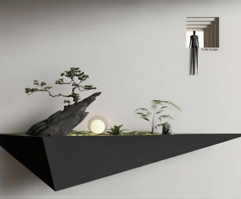 New Chinese Style Plant Landscaping-ID:852341891
