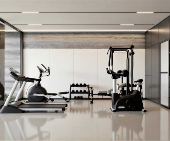New Chinese Style Home Fitness Room-ID:243232977