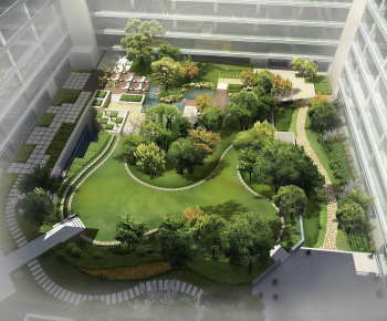Modern Park Landscape-ID:791491998