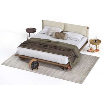 Modern Double Bed-ID:116647963