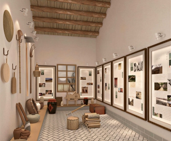 New Chinese Style Exhibition Hall-ID:155471092