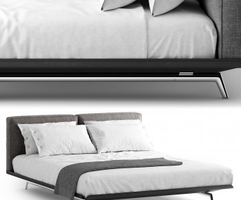 Modern Double Bed-ID:679471027
