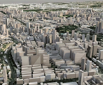 Modern Architectural Bird's-eye View Planning-ID:237518076