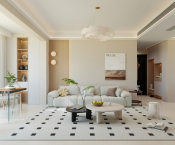 Modern A Living Room-ID:958625089