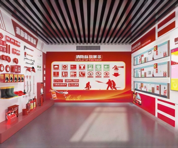 Modern Exhibition Hall-ID:672842036