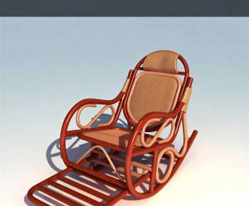 Southeast Asian Style Rocking Chair-ID:312222964