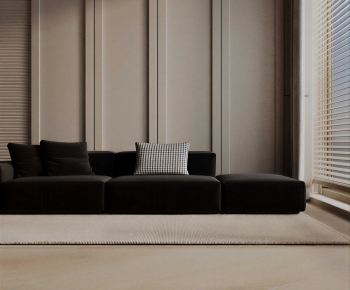 Modern Three-seat Sofa-ID:802218914
