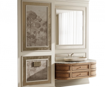 European Style Bathroom Cabinet-ID:712316995