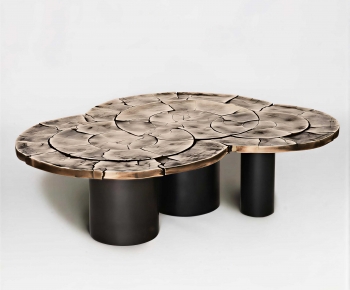 Wabi-sabi Style Coffee Table-ID:396368031