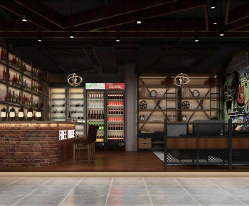 Industrial Style Restaurant-ID:585880382