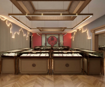 New Chinese Style Jewelry Store-ID:912590049