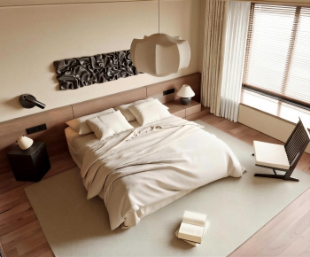Modern Double Bed-ID:284416911