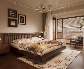 French Style Bedroom-ID:864527948