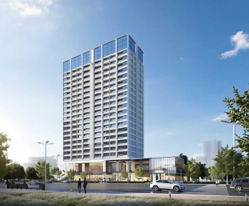 Modern Residential Building-ID:644228947