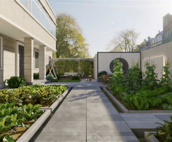 New Chinese Style Courtyard/landscape-ID:369756944