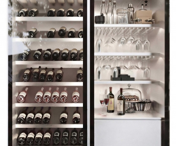 Modern Wine Cabinet-ID:910841944