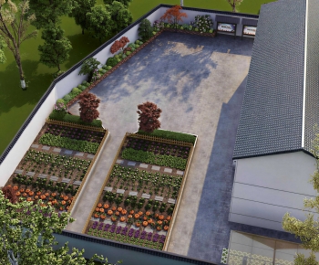 New Chinese Style Courtyard/landscape-ID:380913027