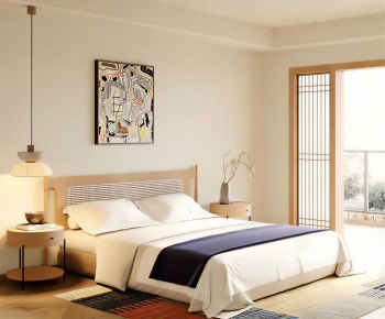 Japanese Style Bedroom-ID:956152927