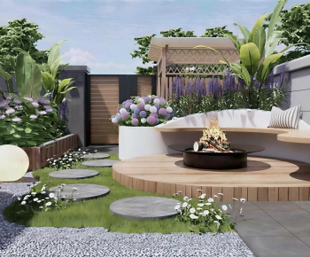 Modern Courtyard/landscape-ID:806479539