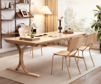 Modern Dining Table And Chairs-ID:559001021