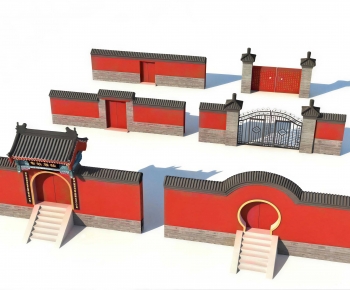 Chinese Style Landscape Wall-ID:659524928