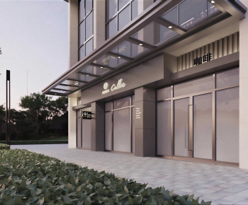 Modern Facade Element-ID:227336886