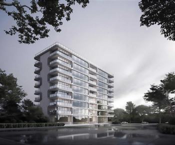 Modern Residential Building-ID:121606118