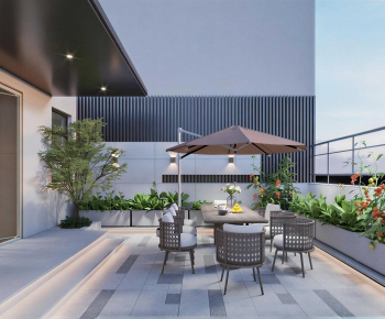 Modern Terrace-ID:498389011